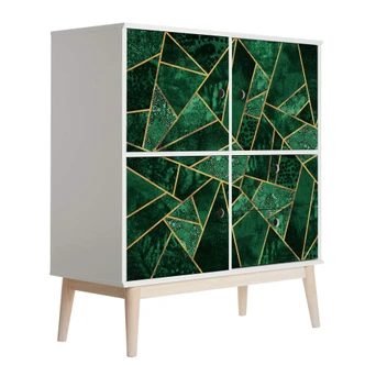 Furniture Wrap Fredriksson - Green Emeralds 