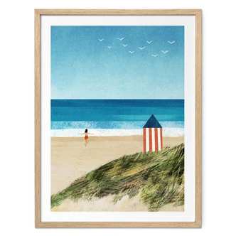 Poster Vacation by the sea with dune view - Rivers 