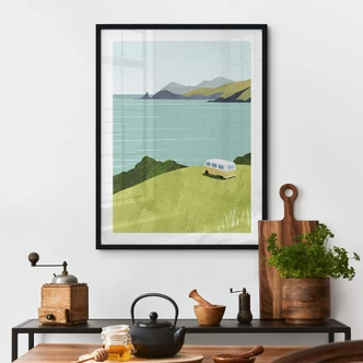 Poster Rivers - Life on the Coast 