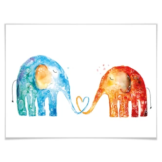 Poster Hagenmeyer – Elephant Love 