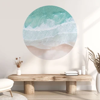 Wall sticker Gentle waves on the beach - Sisi & Seb - Round 
