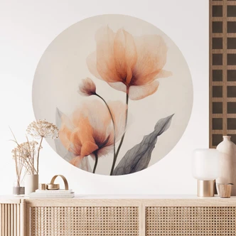 Wall sticker Treechild - Delicate Flowers 