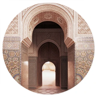 Wall sticker Oriental gate with mosaics - Sisi & Seb - Round 