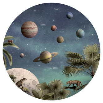 Wall sticker Kikki Belle - Tropical Fantasy in Space 