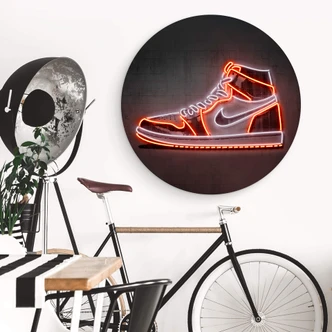 Alu-Dibond Wall Circle Mielu - Sneaker 