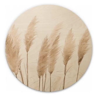 Wall Circle Wood Sisi & Seb - Pampas 