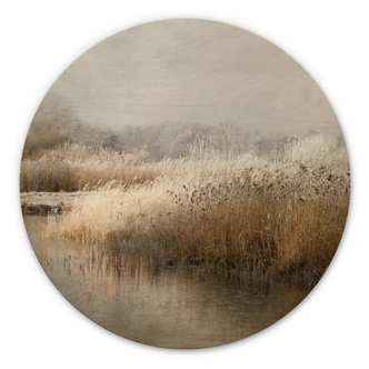 Wall Circle Wood Talen - Wintermorning 