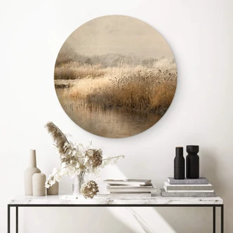 Wall Circle Wood Talen - Wintermorning 