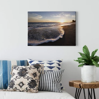 Sunset at the Lake Canvas print 