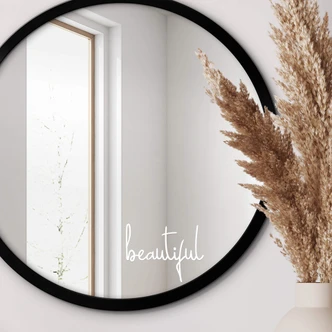 Mirror Sticker Beautiful 