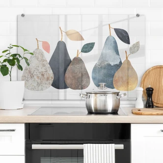 Splashback transparent Fredriksson Perfect Pears  