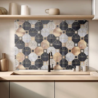 Splashback Fredriksson - Gold & Black 