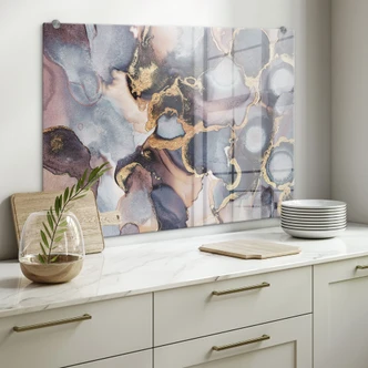 Splashback Fredriksson - Pink & Gold 