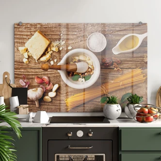 Laercio - Pesto Recipe - Kitchen Splashback 
