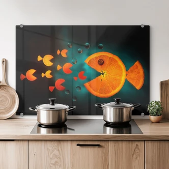 Ianeva - Sweet Orange - Kitchen Splashback 