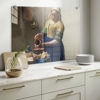 Splashback Vermeer - the Milkmaid 