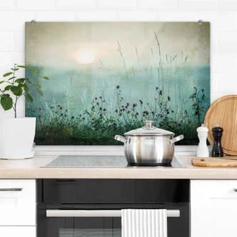 Kitchen Splashback Kværnstrøm - Dew-covered sunrise 
