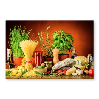 Italian Cooking - Kitchen Splashback 