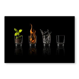 Frutos Vargas - The Four Elements - Kitchen Splashback 