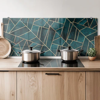 Splashback Panorama Fredriksson - Emeralds 