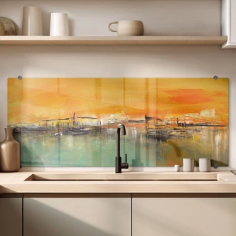 Niksic - On the Waterfront - Panorama - Kitchen Splashback 