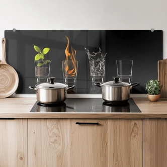 Frutos Vargas - The Four Elements - Panorama - Kitchen Splashback 