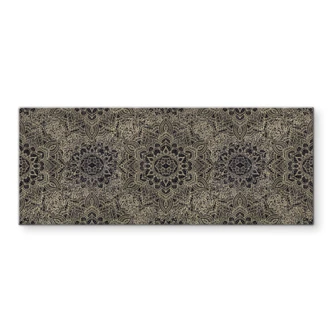 Kitchen Splashback Mandala Boho Antique Gold - Bloomery Decor - Panorama 