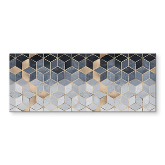 Splashback Fredriksson Blue Geometry - panorama 