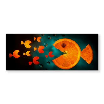 Ianeva - Sweet Orange - Panorama - Kitchen Splashback 