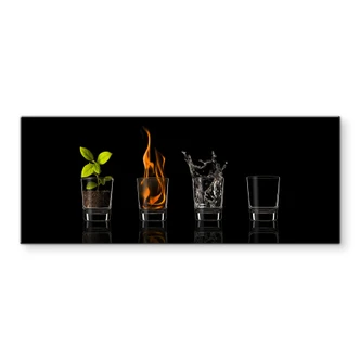Frutos Vargas - The Four Elements - Panorama - Kitchen Splashback 