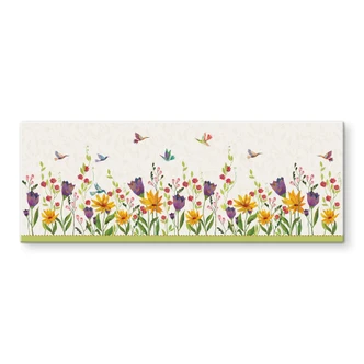 Splashback panorama Blanz – Flower Poetry 