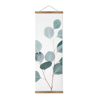 Textile poster Sisi & Seb - Blue eucalyptus 