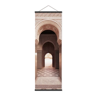 Textile posters Oriental gate with mosaics - Sisi & Seb - Panorama 