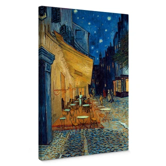 Vincent van Gogh - Café Terrace at Night Canvas print 