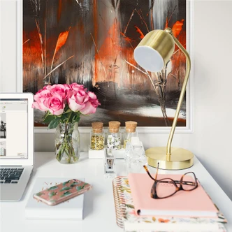 Wall print W - Niksic - Fire and Ash 