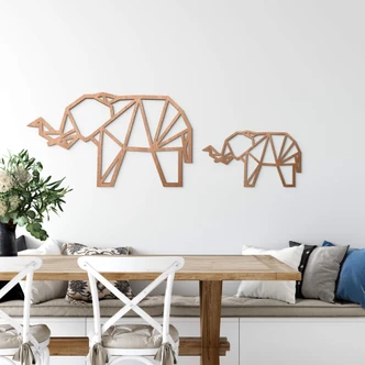 Wooden Elephant – mahogany 