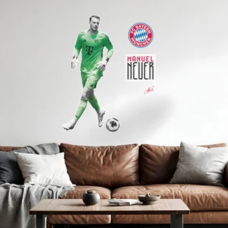 Wall sticker FC Bayern player Manuel Neuer 2025/26 