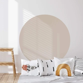 Wall sticker Circle taupe 
