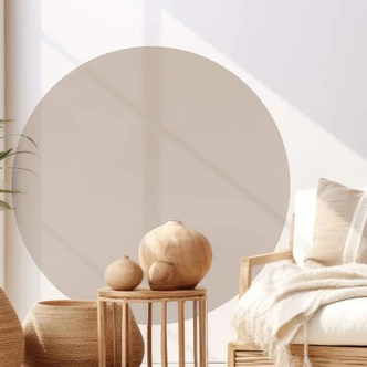 Wall sticker Circle taupe 