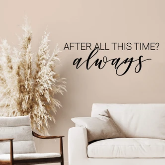 Wall sticker After all this time 