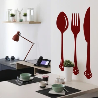 Cutlery Wall sticker 