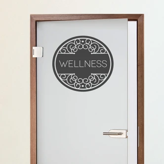 Wellness - Wall Sticker 
