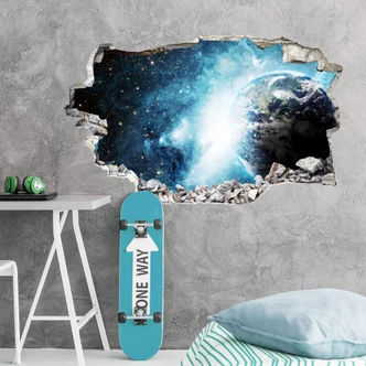 3d wall sticker in a galaxy far away 